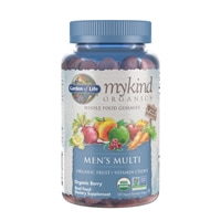 mykind Organics Men's Multi Whole Food Gummies (Жевательные конфеты) Organic Berry -- 120 Vegan Gummy Drops (Капли) Garden of Life