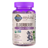 mykind Organics Immune Gummy Elderberry -- 120 Gummies (Жевательные конфеты) Garden of Life