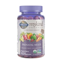 Mykind Organics Prenatal Multi Whole Food Gummies (Жевательные конфеты) Organic Berry -- 120 Vegan Gummy Drops (Капли) Garden of Life