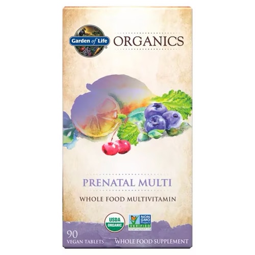 Mykind Organics Prenatal Multi -- 90 Vegan Tablets (Таблетки) Garden of Life