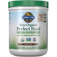 Raw Organic Perfect Food® Green Superfood Chocolate -- 10.05 oz (Унции) Garden of Life