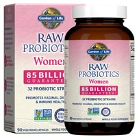 RAW Probiotics™ Women -- 85 billion - 90 Vegetarian Capsules (Вегетарианские капсулы) Garden of Life