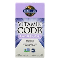 Vitamin Code RAW Prenatal -- 180 Vegetarian Capsules (Вегетарианские капсулы) Garden of Life