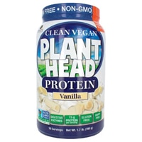Genceutic Naturals Plant Head® Protein Vanilla — 30 порций Genceutic Naturals