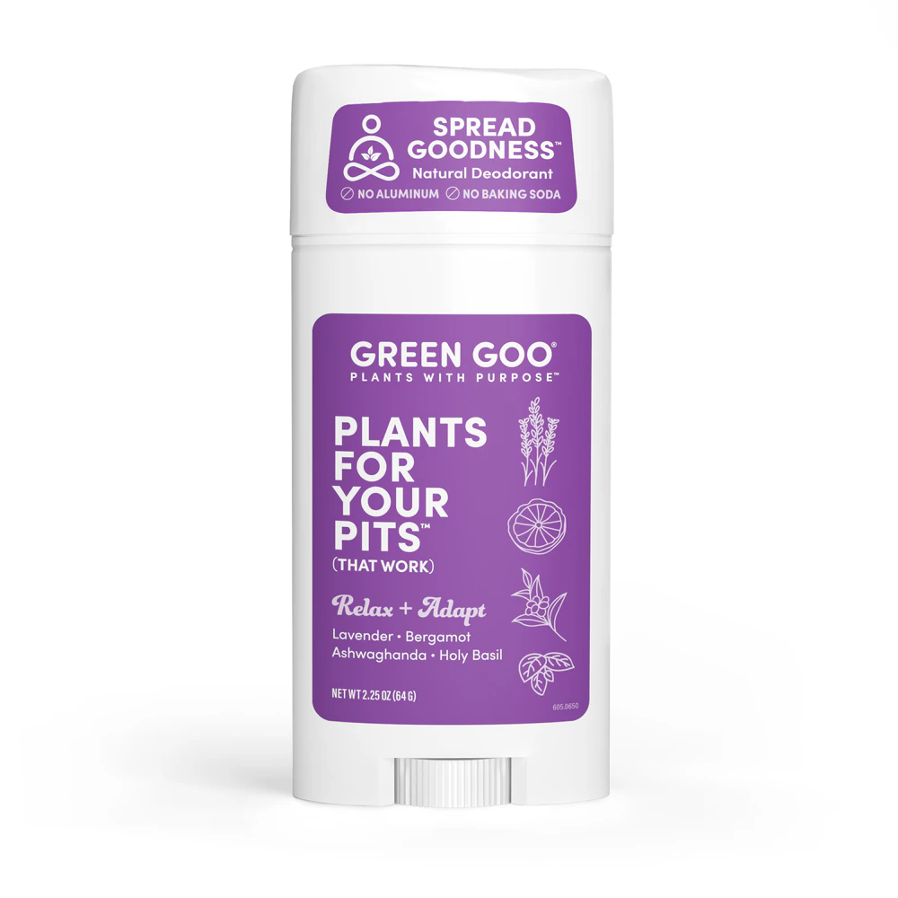 Дезодорант Green Goo Relax + Adapt Hebral - 2,25 унции Green Goo