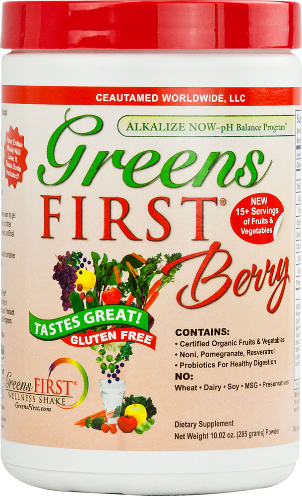 Greens First Berry® Superfood — 10,02 унции Greens First