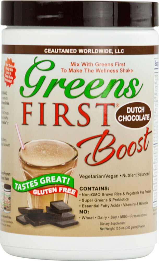 Boost Dutch Chocolate -- 10.5 oz (Унции) Greens First