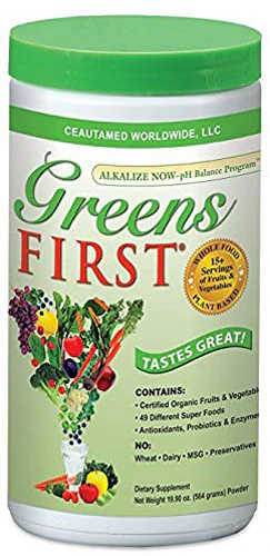 The Original Greens Powder (Порошок) Mint -- 9.86 oz (Унции) Greens First