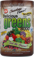 Delicious Greens 8000® Шоколад - 314 мл - Greens World Greens World
