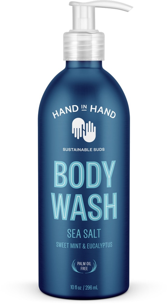 Морская соль для мытья тела Hand in Hand — 10 жидких унций Hand In Hand