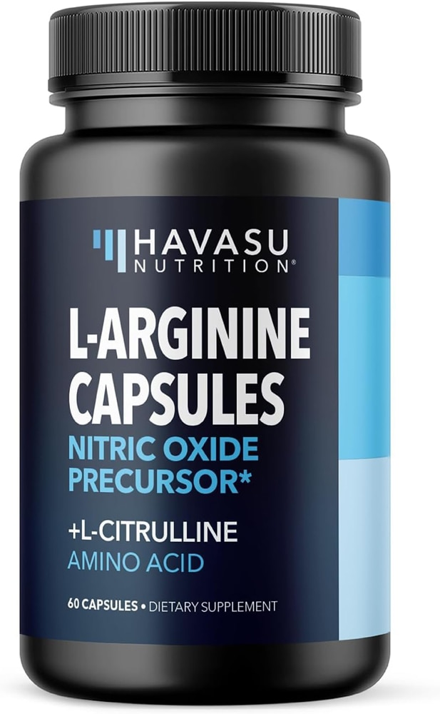 L-Arginine Extra Strength -- 60 Capsules (Капсулы) Havasu Nutrition