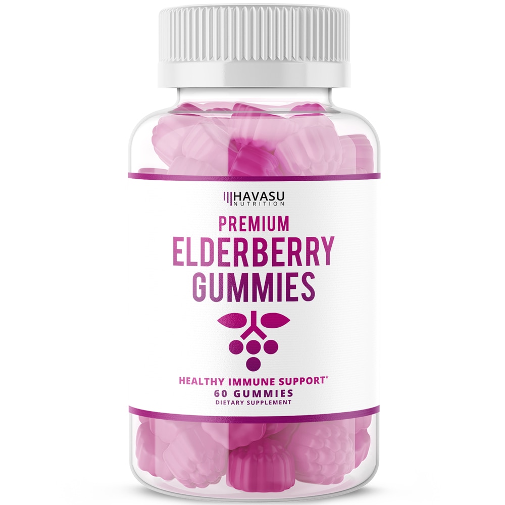 Elderberry Gummies (Жевательные конфеты) -- 60 Gummies Havasu Nutrition