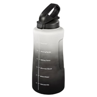 Большой кувшин для воды Ombre на открытом воздухе - белый и черный - 1 бутылка HD Designs