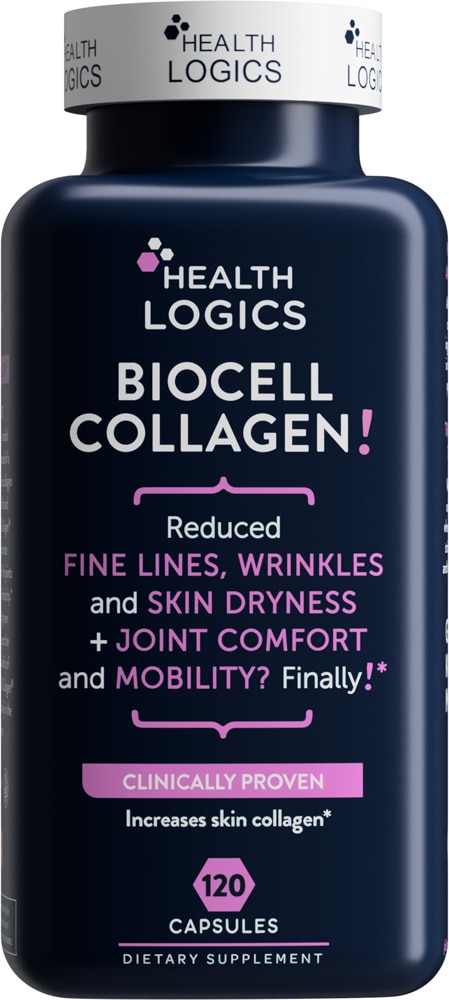 Health Logics BioCell Collagen® -- 120 капсул Health Logics