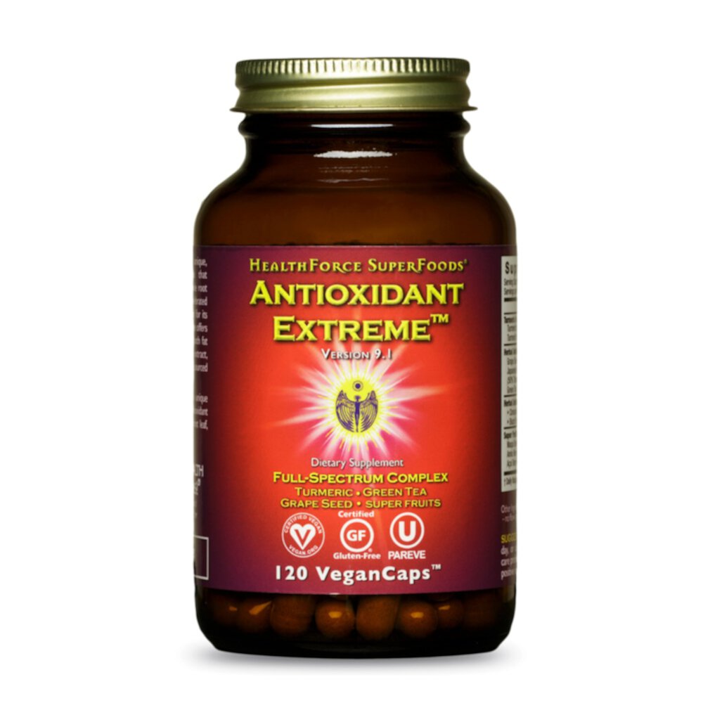 Antioxidant Extreme™ -- 120 Vegan Capsules (Веганские капсулы) HealthForce Superfoods