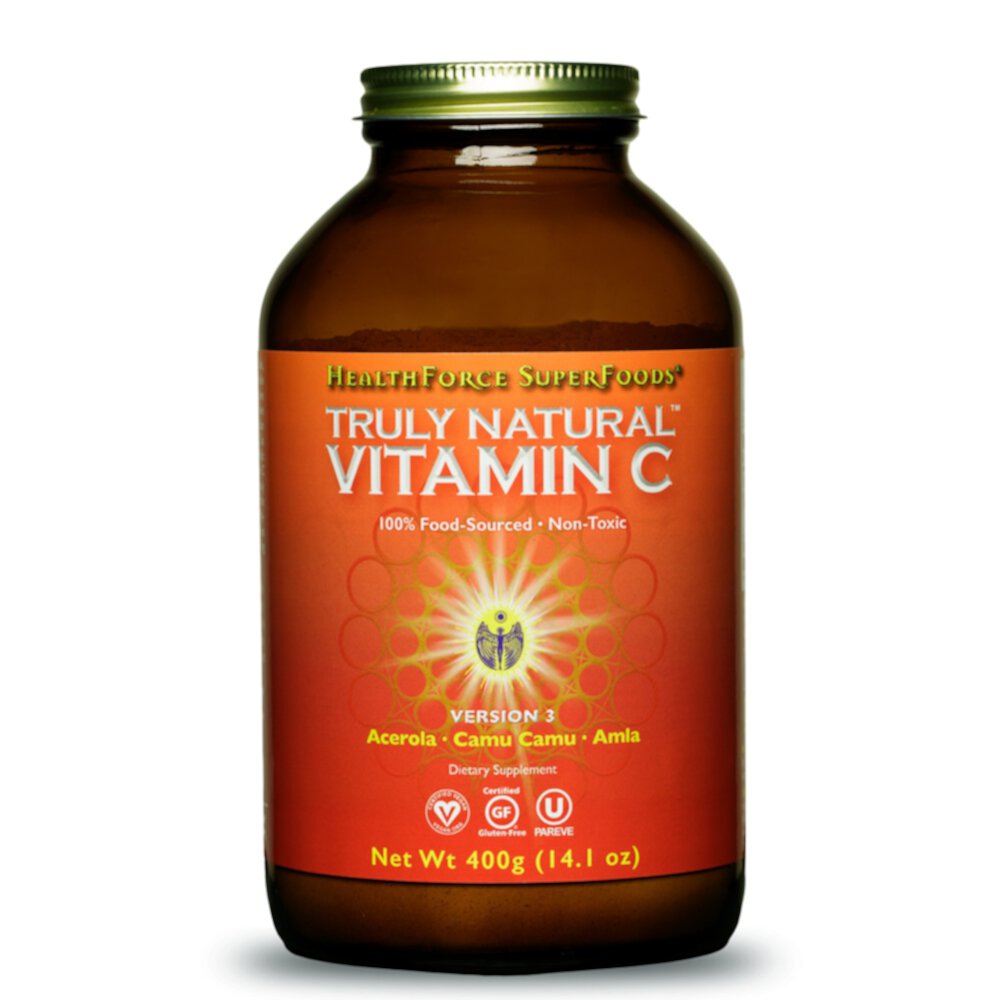 Truly Natural™ Vitamin C -- 14.1 oz (Унции) HealthForce Superfoods