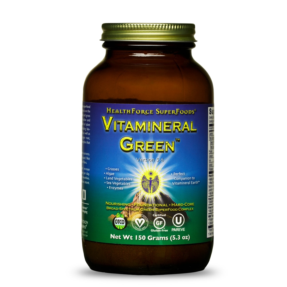 Порошок HealthForce Superfoods Vitamineral Green™ — 5,3 унции HealthForce Superfoods