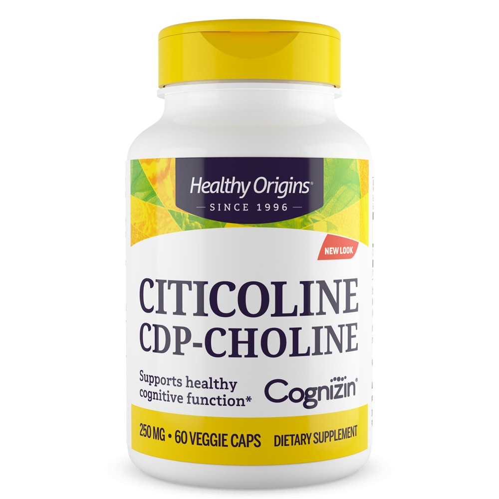 Cognizin® Citicoline -- 250 мг -- 60 капсул Healthy Origins