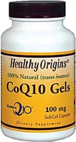Гели Healthy Origins CoQ10 — 100 мг — 60 мягких капсул Healthy Origins