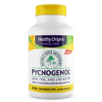 Healthy Origins Pycnogenol® — 100 мг — 120 вегетарианских капсул Healthy Origins
