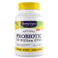 Healthy Origins Probiotic Natural — 30 миллиардов КОЕ — 60 капсул Vcaps® Healthy Origins