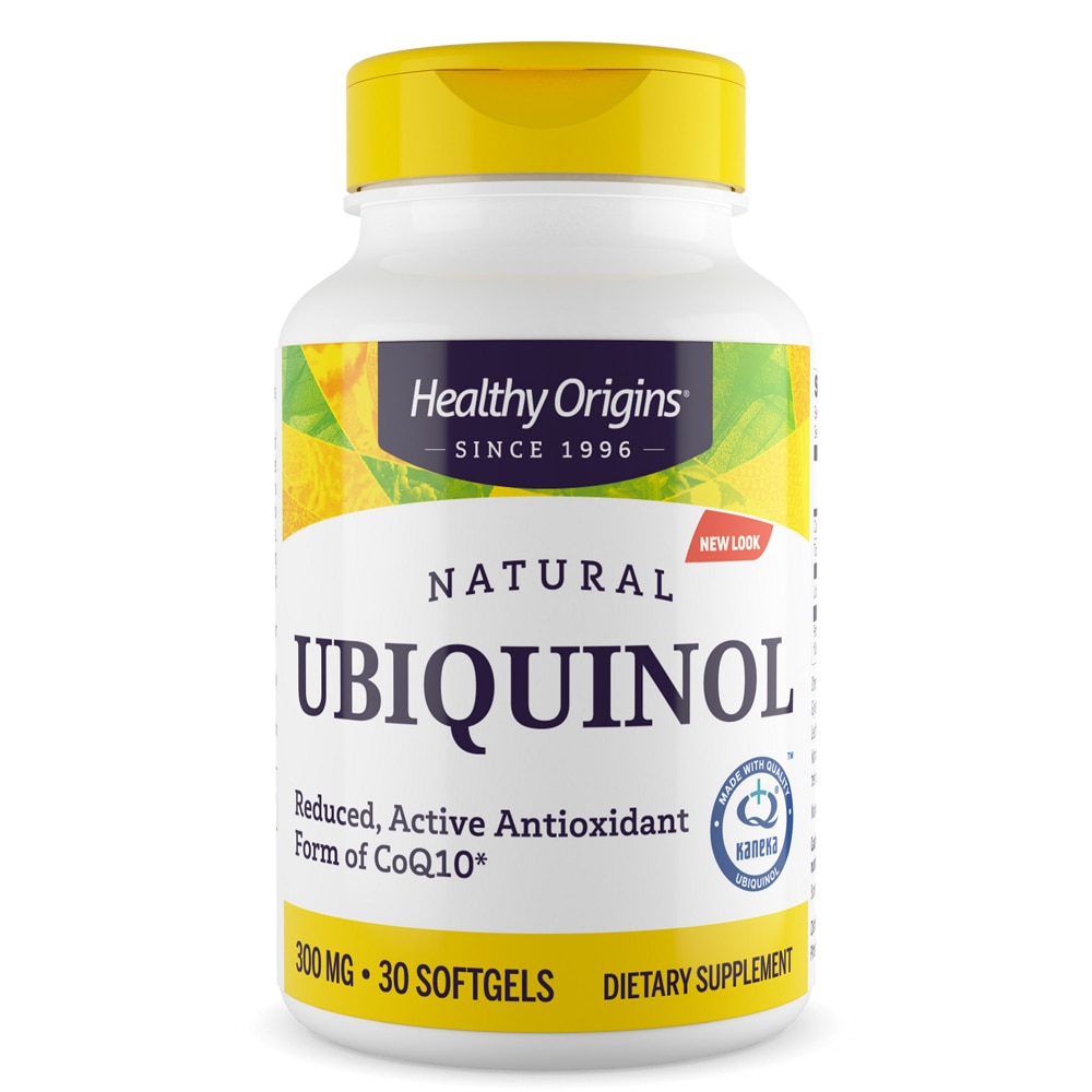 Ubiquinol - 300 мг - 30 мягких капсул - Healthy Origins Healthy Origins