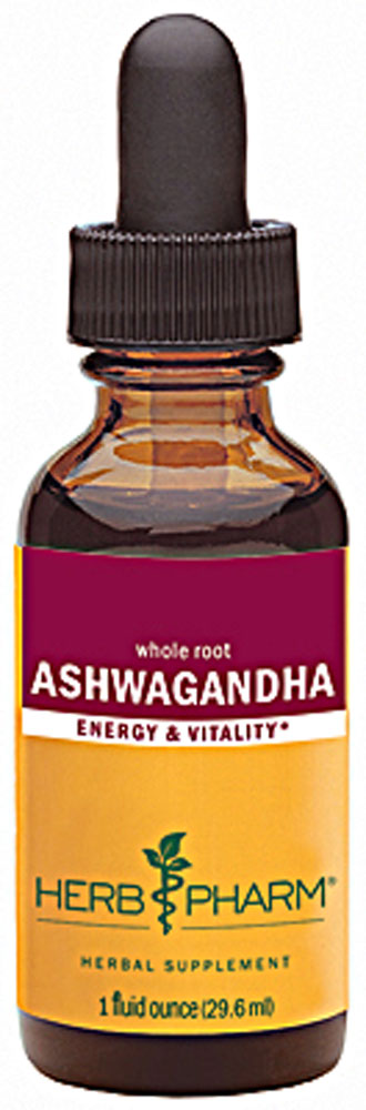 Ashwagandha Energy & Vitality -- 1 fl oz (Жидкие унции) Herb Pharm