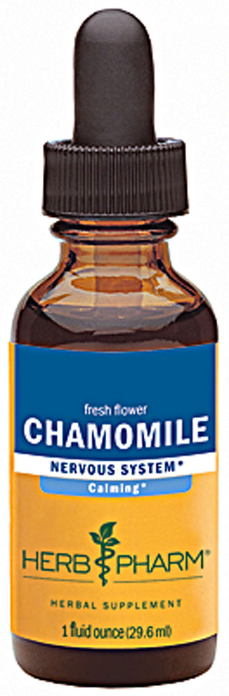 Chamomile Nervous System -- 1 fl oz (Жидкие унции) Herb Pharm