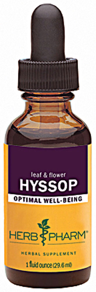 Hyssop Optimal Well-Being -- 1 fl oz (Жидкие унции) Herb Pharm