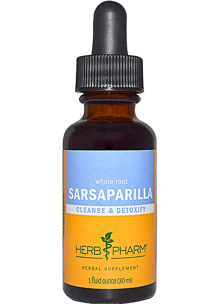 Whole Root Sarsaparilla -- 1 fl oz (Жидкие унции) Herb Pharm