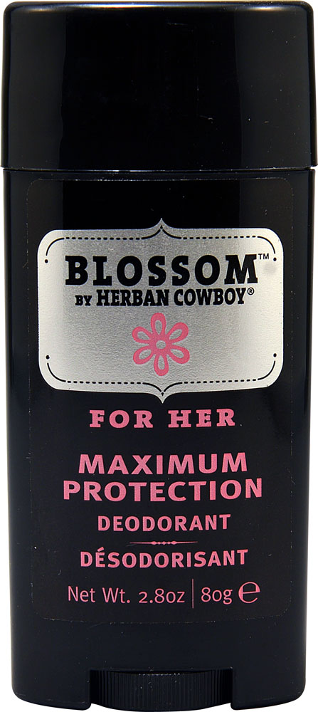 Herban Cowboy Дезодорант с максимальной защитой для ее цветочного аромата - 2,8 унции Herban Cowboy