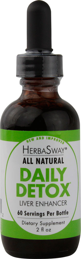 Daily Detox Liver Enhancer® -- 2 жидких унции Herbasway Laboratories