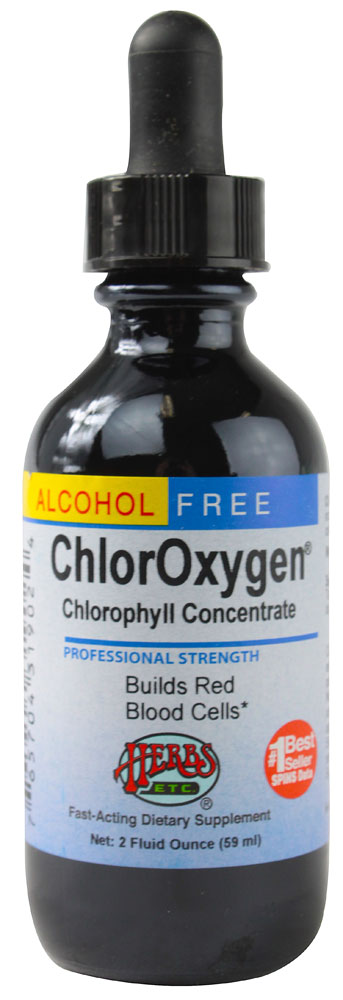Herbs Etc. ChlorOxygen® без спирта -- 2 жидких унции Herbs Etc.