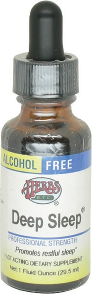 Herbs Etc. Deep Sleep® без спирта -- 1 жидкая унция Herbs Etc.