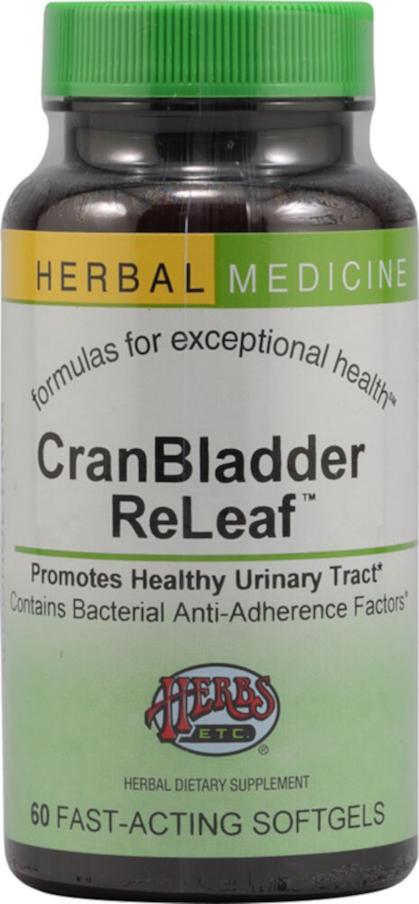 Herbs Etc. CranBladder ReLeaf™ — 60 мягких таблеток Herbs Etc.