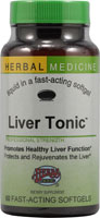 Liver Tonic™ -- 60 Softgels (Мягкие капсулы) Herbs Etc.