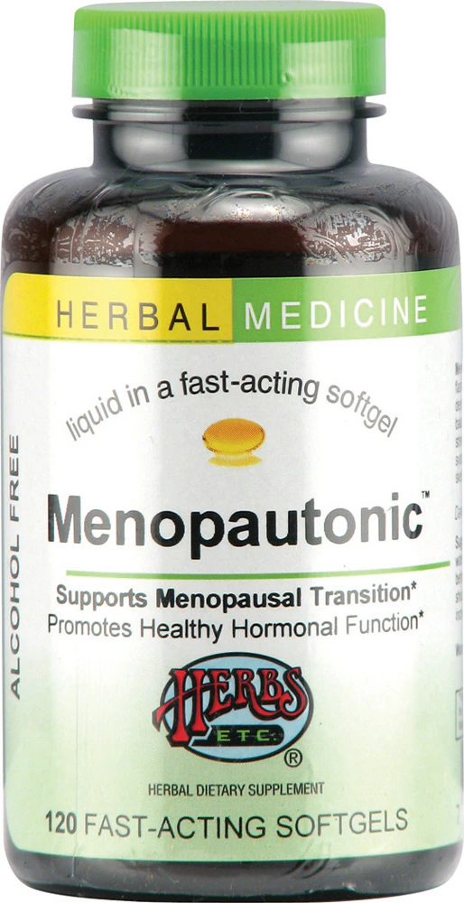 Menopautonic™ -- 120 Softgels (Мягкие капсулы) Herbs Etc.