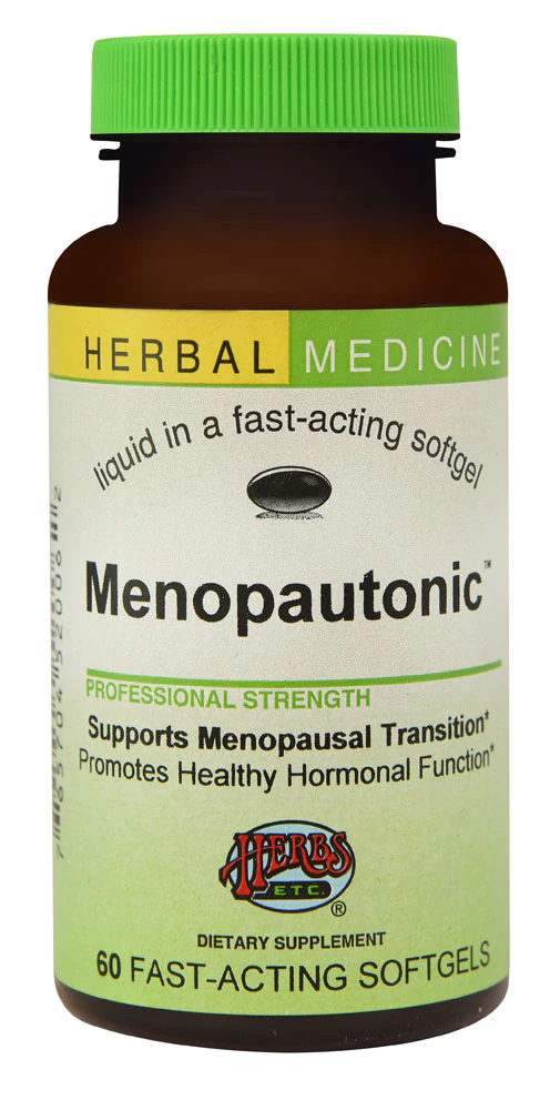 Menopautonic™ -- 60 Softgels (Мягкие капсулы) Herbs Etc.