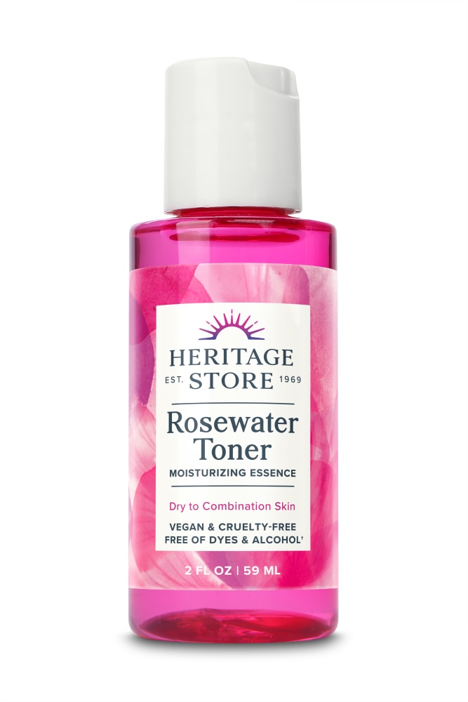 Тоник для лица с розовой водой Heritage Store -- 2 жидких унции Heritage Store
