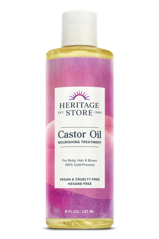 Касторовое масло — 8 жидких унций Heritage Store