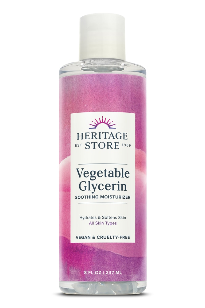 Увлажняющее средство с растительным глицерином Heritage Store -- 8 жидких унций Heritage Store
