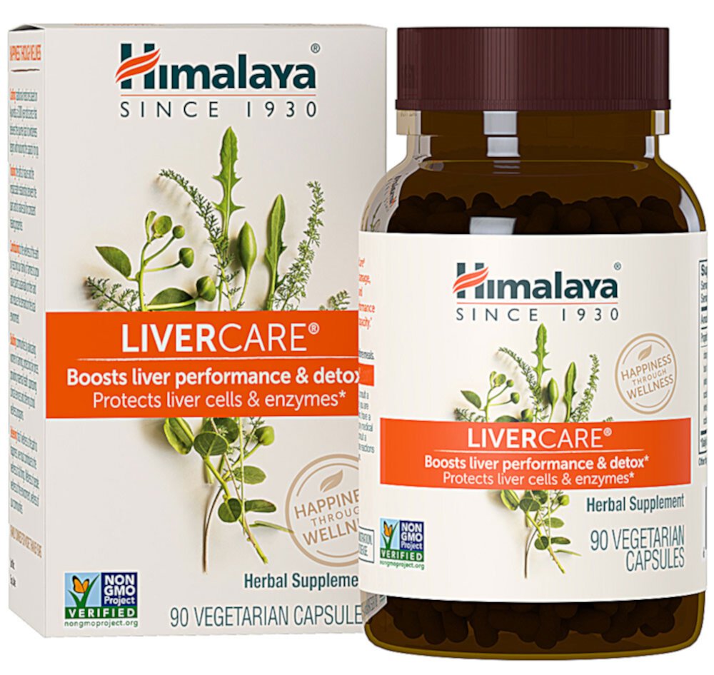LiverCare® -- 90 вегетарианских капсул Himalaya
