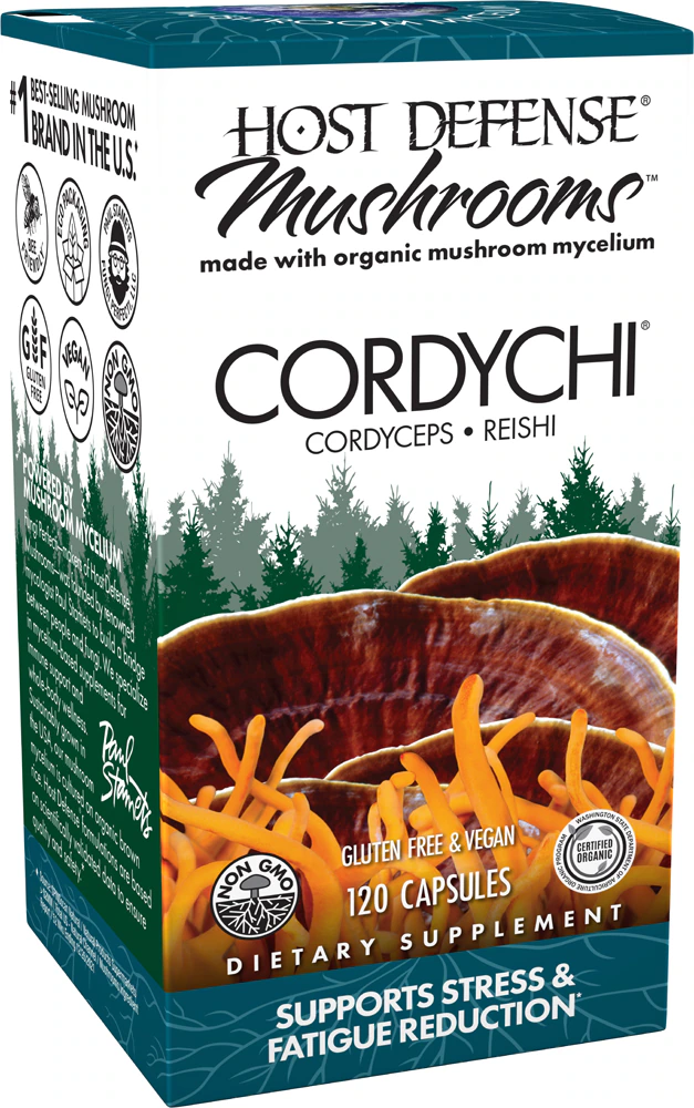 Mushrooms Organic CoryChi Capsules (Капсулы) -- 120 Capsules Host Defense