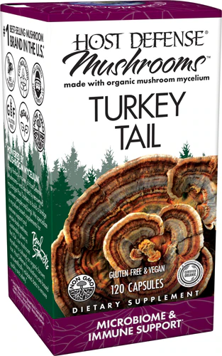 Mushrooms Organic Turkey Tail Capsules (Капсулы) -- 120 Capsules Host Defense