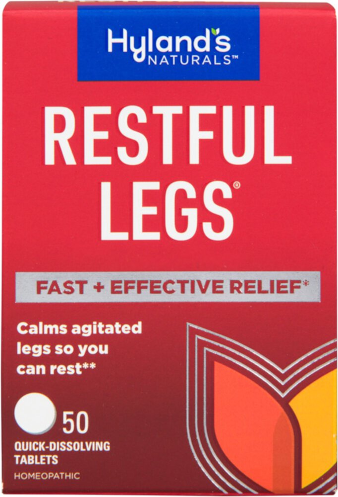Restful Legs – 50 быстрорастворимых таблеток Hyland's
