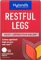 Restful Legs -- 50 Quick Dissolving Tablets Hyland's