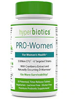 PRO-Women Probiotic -- 5 billion CFU - 30 Time Release Tablets Hyperbiotics