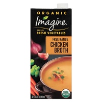 Organic Free Range Chicken Broth -- 32 fl oz (Жидкие унции) Imagine Foods