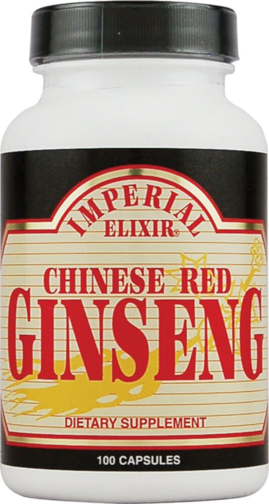 Китайский красный женьшень — 100 капсул Imperial Elixir