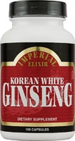 Корейский белый женьшень — 500 мг — 100 капсул Imperial Elixir